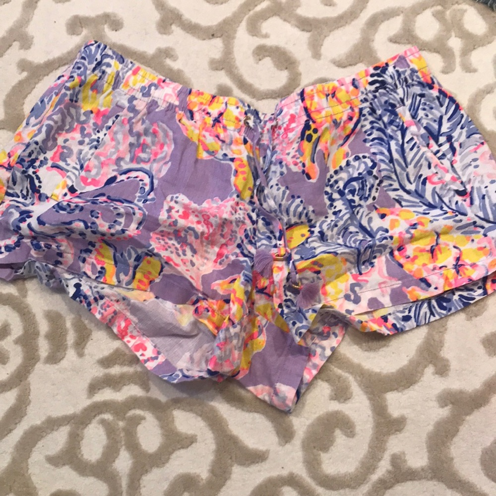 Lilly Pulitzer Linen Shorts
